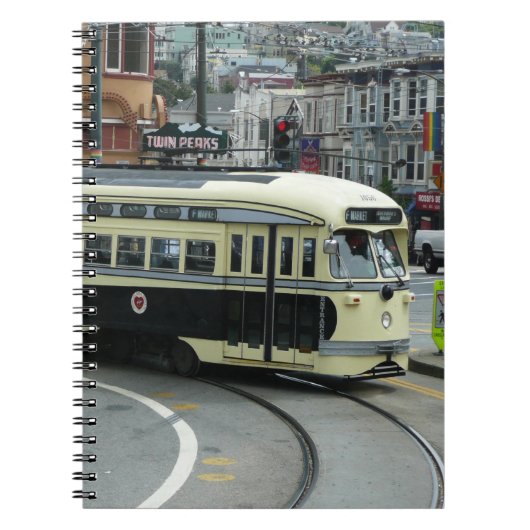 Carnet Trolley de San Francisco (Devant)