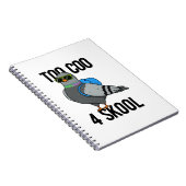 Carnet Trop Chou 4 Skool Drôle de Pigeon Rigolo (Côté Droit)