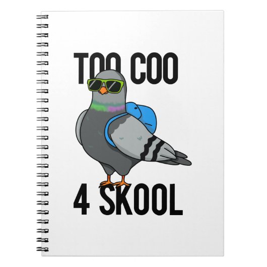Carnet Trop Chou 4 Skool Drôle de Pigeon Rigolo (Devant)