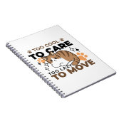 Carnet Trop Cool pour s'occuper, trop paresseux pour boug (Côté Droit)