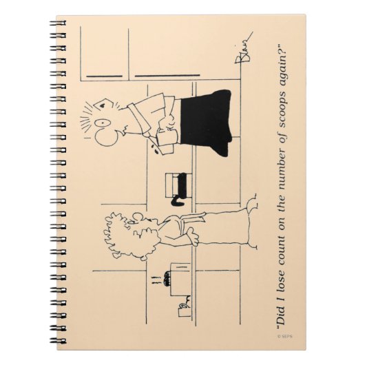 Carnet Trop de café (Devant)