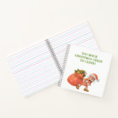 Carnet Trop de joie de Noël à porter ! Salami (Intérieur)