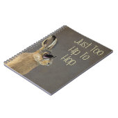 Carnet Trop Hip Pour Hop Grey (Côté gauche)