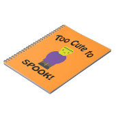 Carnet Trop mignon À Parler - Frankenstein (Côté gauche)