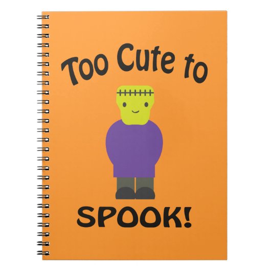 Carnet Trop mignon À Parler - Frankenstein (Devant)