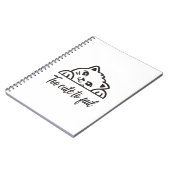 Carnet Trop mignon pour échouer (Côté gauche)