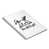 Carnet Trop mignon pour échouer (Côté Droit)
