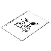 Carnet Trop mignon pour échouer (Côté gauche)