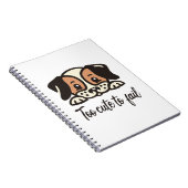 Carnet Trop mignon pour échouer (Côté Droit)