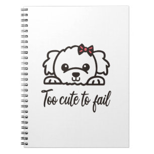 Carnet Trop mignon pour échouer(4)