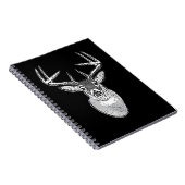 Carnet Trophée Buck sur Cerf à queue blanche noire (Côté Droit)