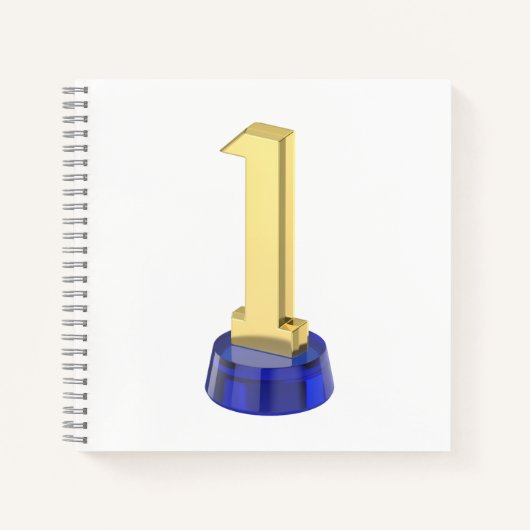 Carnet trophée numéro un de l'or (Devant)