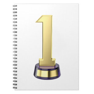 Carnet trophée numéro un de l'or