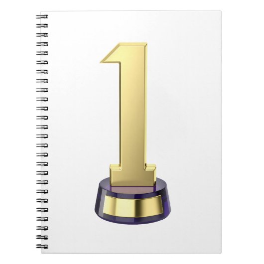 Carnet trophée numéro un de l'or (Devant)