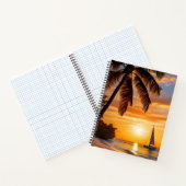 Carnet Tropical beach at Sunset (Intérieur)