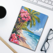 Carnet Tropical Beach Paradise | Ocean Painting