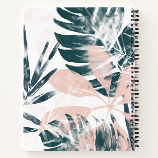 Carnet Tropical Blush (Dos)