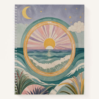 Carnet Tropical Celestial Shore