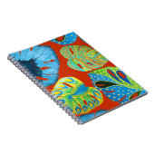 Carnet Tropical Chic : Motif feutré sans joint. (Côté Droit)