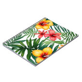 Carnet tropical de la Jungle d'Hibiscus (Côté gauche)