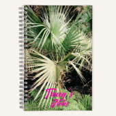 Carnet Tropical Graphic Palm Tree (Recto)