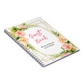 Carnet Tropical Jungle Floral Wedding Guest Book (Côté Droit)