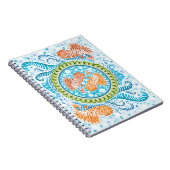Carnet Tropical Koi Mandala (Côté Droit)