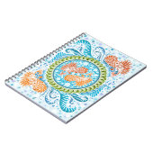 Carnet Tropical Koi Mandala (Côté gauche)