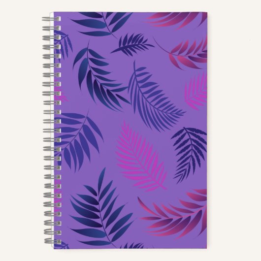 Carnet Tropical Leaves Pattern 19 (Recto)