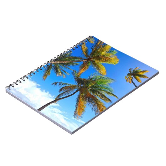 Carnet Tropical Palm - Caribbean Vibes Journal (Côté gauche)