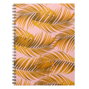 Carnet Tropical réaliste Feuille Motif tendance Mode C
