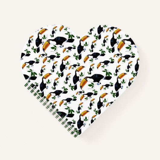 Carnet Tropical Toucans - Playful Jungle (Devant)