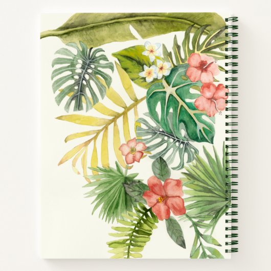 Carnet Tropiques souples (Dos)