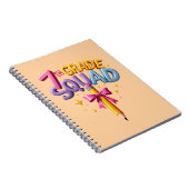 Carnet Trottinette 7e année retour à l'école (Côté Droit)
