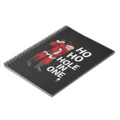 Carnet Trou en un drôle de golf Noël (Côté gauche)