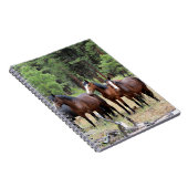 Carnet Troupeau de chevaux sauvages (Côté Droit)