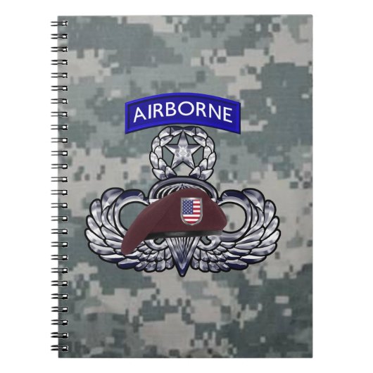 Carnet Troupes aéroportées (Devant)