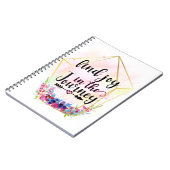 Carnet Trouvez La Joie Dans Le Voyage (Côté gauche)