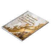 Carnet Trouvez le Bonheur dans le moment... Citation de L (Côté gauche)