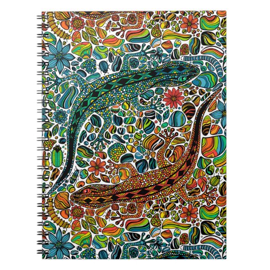 Carnet Trouvez les geckos (Devant)