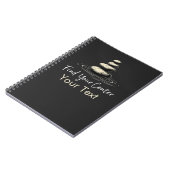 Carnet Trouvez votre centre minimaliste stylles Zen (Côté gauche)