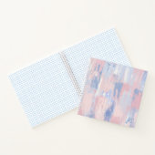 Carnet Trucs de peinture bleu et blanc Abstraits (Intérieur)