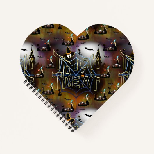 Carnet Trucs gothiques ou traiter spiderweb répétition (Devant)