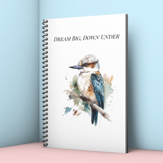 Carnet True Blue Kookaburra, custom