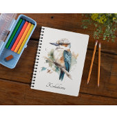 Carnet True Blue Kookaburra, personnalisé