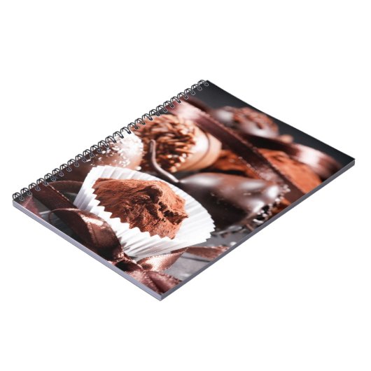 Carnet Truffes de chocolat (Côté gauche)