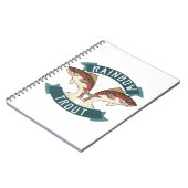 Carnet truite arc-en-ciel (Côté gauche)