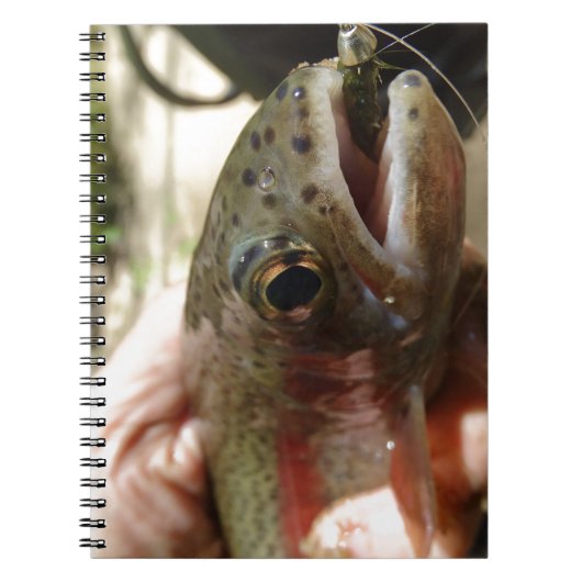 Carnet Truite en main (Devant)