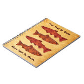 Carnet Truite rustique (Côté gauche)