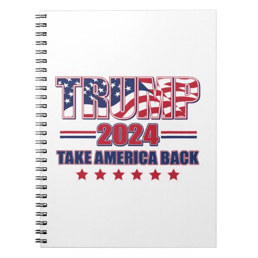 Carnet Trump 2024 (Devant)